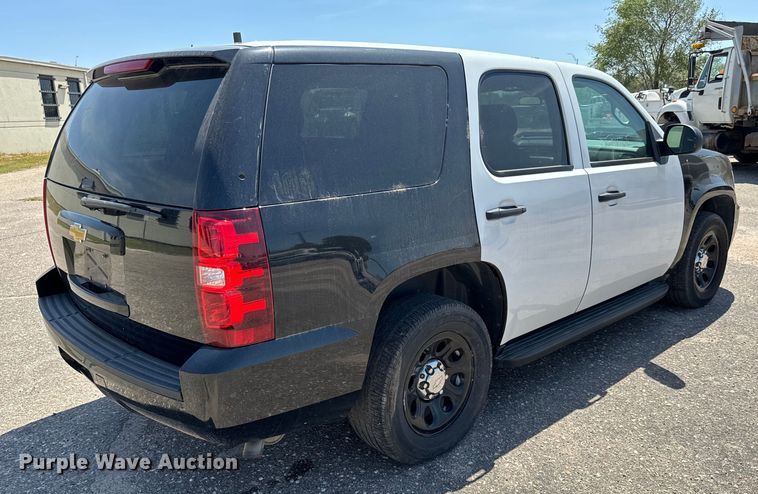 image for item NH9198 2014 Chevrolet  Tahoe Police SUV