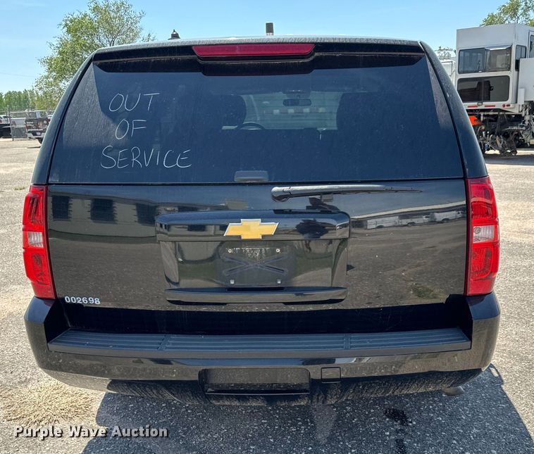 image for item NH9198 2014 Chevrolet  Tahoe Police SUV