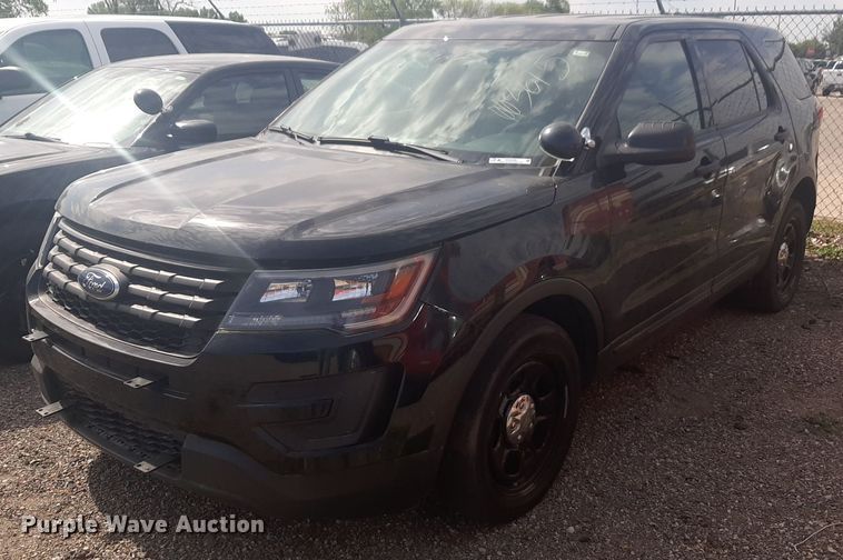 image for item NH9206 2018 Ford Explorer Police Interceptor SUV
