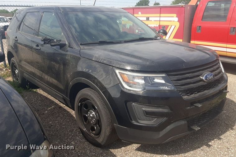 image for item NH9206 2018 Ford Explorer Police Interceptor SUV