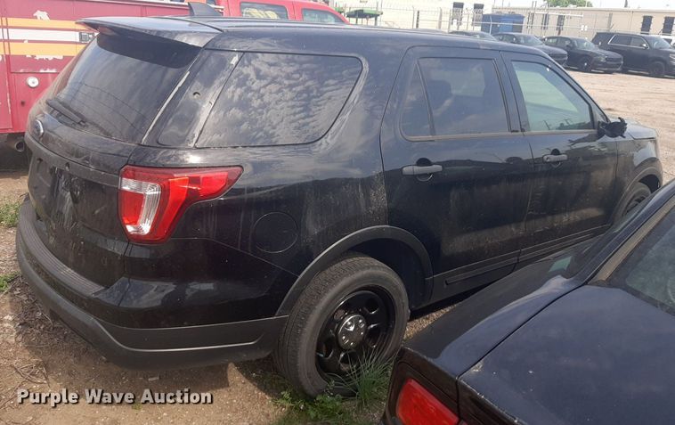 image for item NH9206 2018 Ford Explorer Police Interceptor SUV
