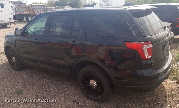 image for item NH9206 2018 Ford Explorer Police Interceptor SUV