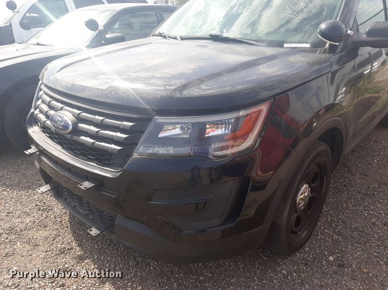 image for item NH9206 2018 Ford Explorer Police Interceptor SUV