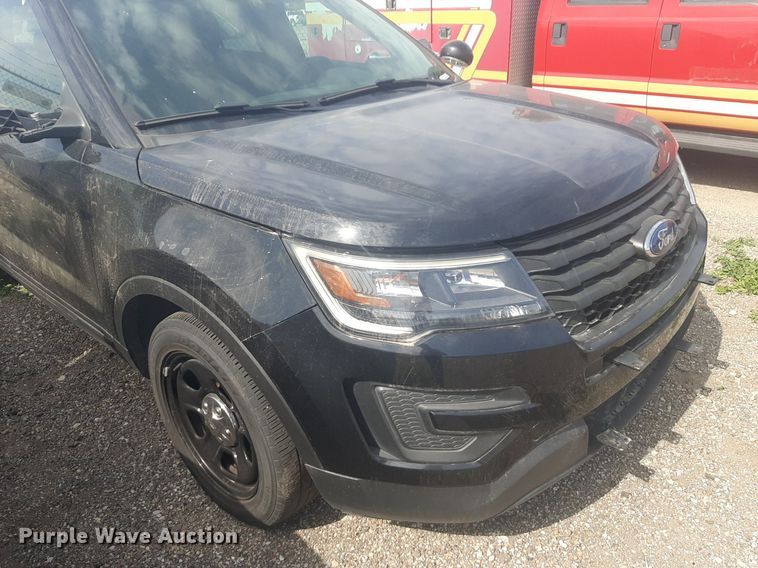 image for item NH9206 2018 Ford Explorer Police Interceptor SUV