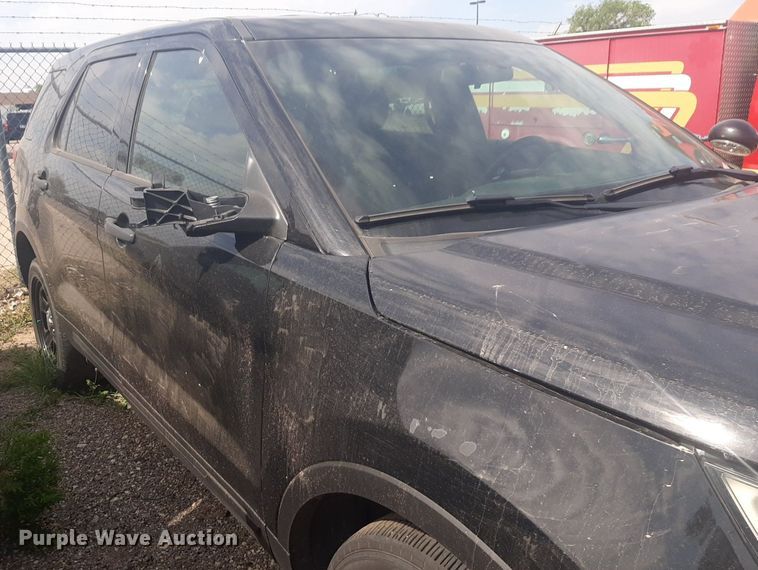 image for item NH9206 2018 Ford Explorer Police Interceptor SUV