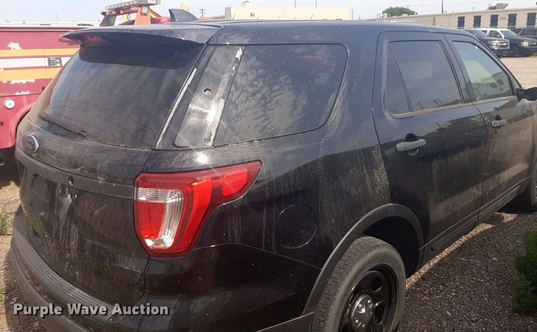 image for item NH9206 2018 Ford Explorer Police Interceptor SUV