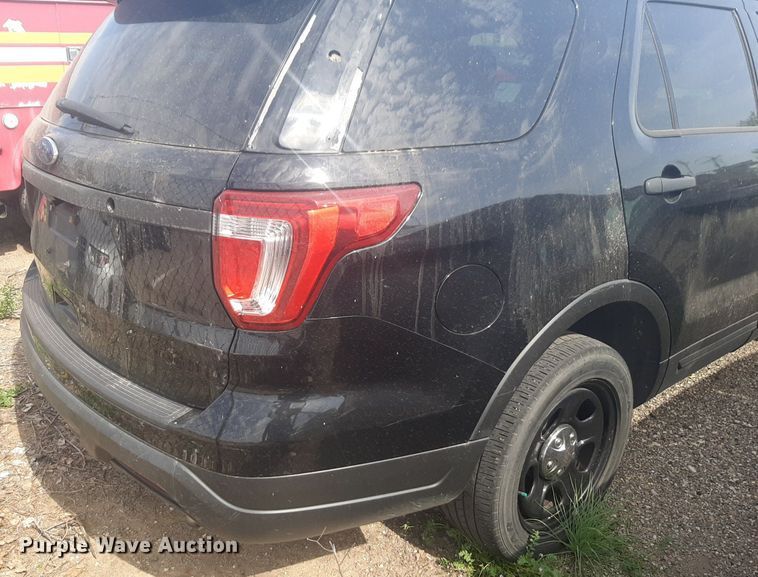 image for item NH9206 2018 Ford Explorer Police Interceptor SUV