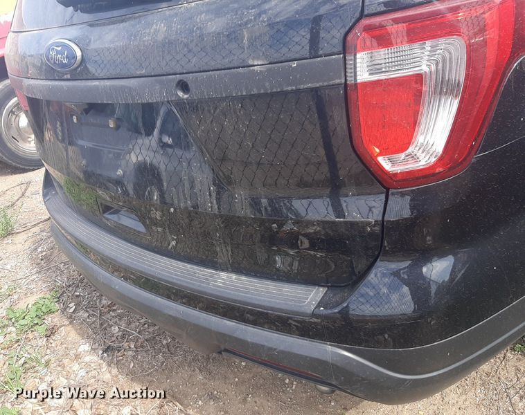 image for item NH9206 2018 Ford Explorer Police Interceptor SUV