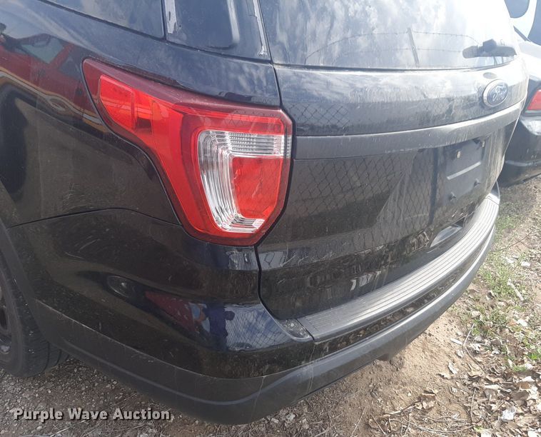 image for item NH9206 2018 Ford Explorer Police Interceptor SUV