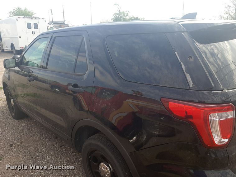 image for item NH9206 2018 Ford Explorer Police Interceptor SUV