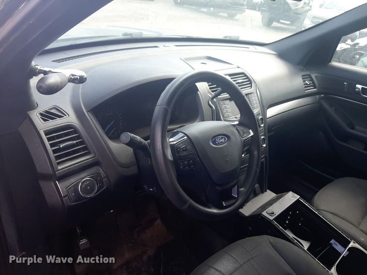 image for item NH9206 2018 Ford Explorer Police Interceptor SUV