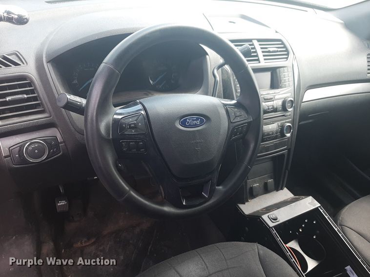 image for item NH9206 2018 Ford Explorer Police Interceptor SUV