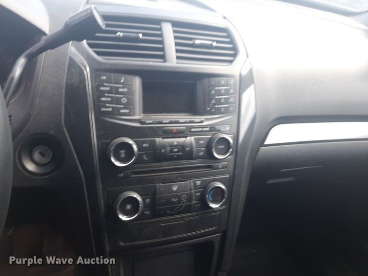 image for item NH9206 2018 Ford Explorer Police Interceptor SUV