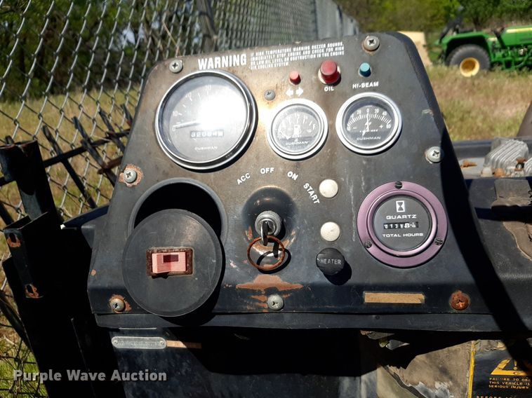 image for item NH9212 (2) Cushman golf carts