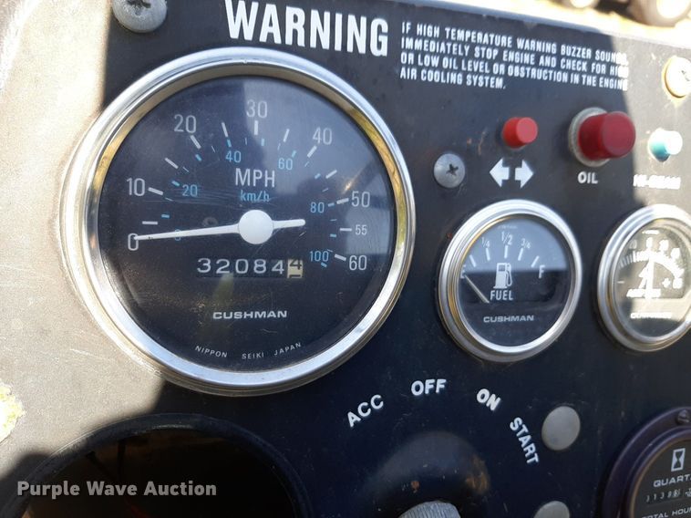 image for item NH9212 (2) Cushman golf carts