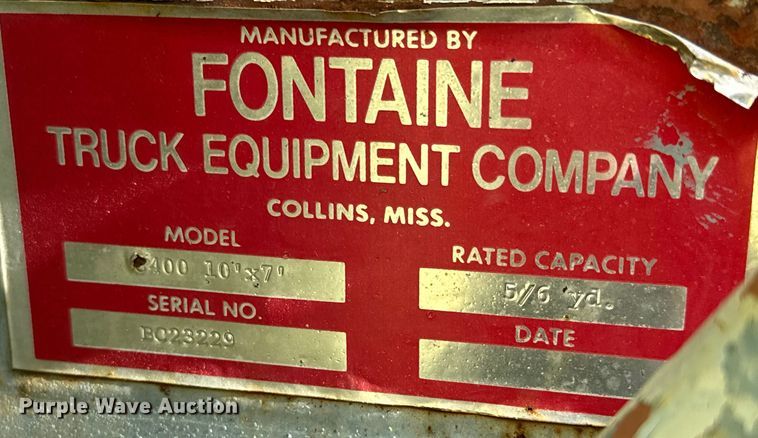 image for item NH9214 1985 Ford F800 dump truck