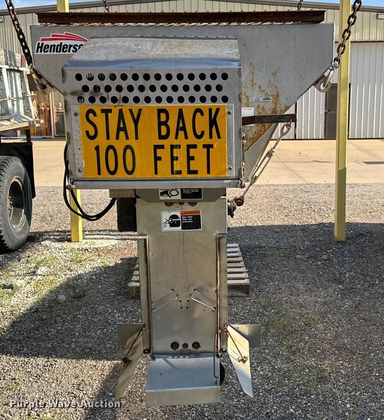 image for item NH9216 Henderson  8x304SS spreader