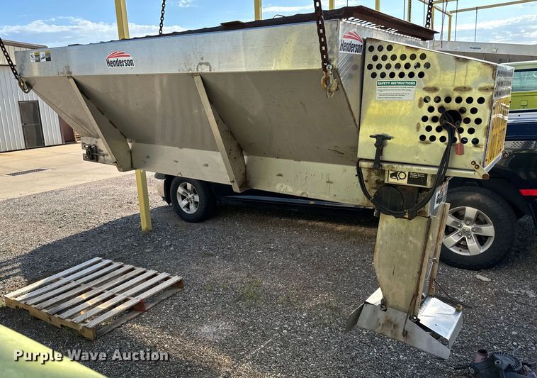 image for item NH9216 Henderson  8x304SS spreader