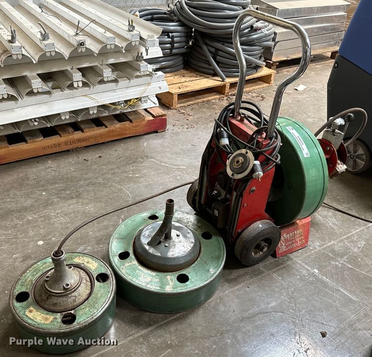 Spartan 300 drain cleaning machine in Wichita, KS Item NH9224 for