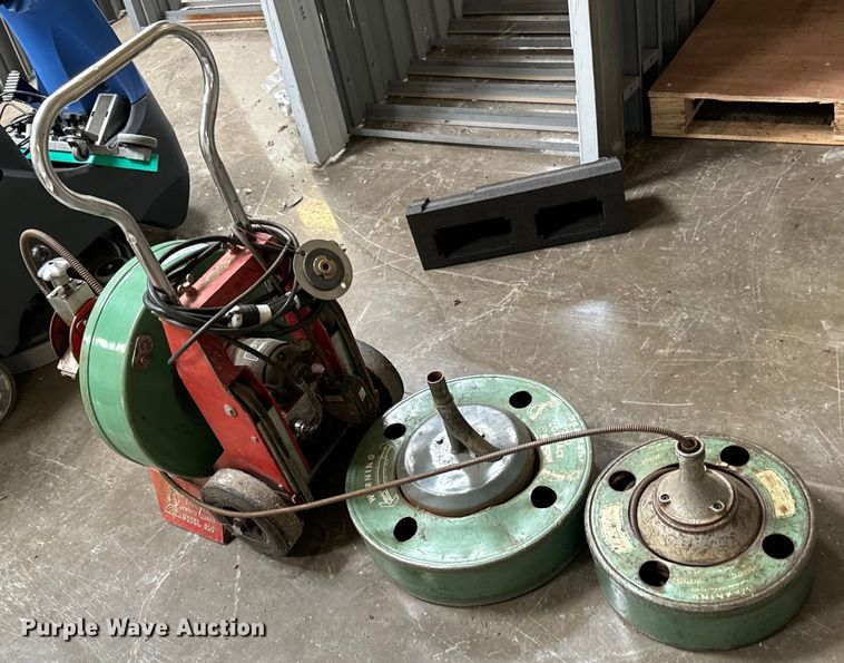 Spartan 300 drain cleaning machine in Wichita, KS Item NH9224 for