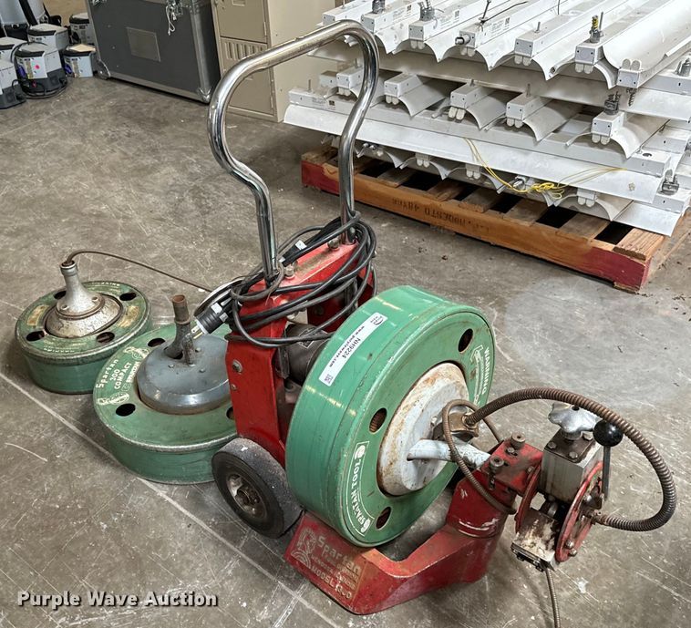 Spartan 300 drain cleaning machine in Wichita, KS Item NH9224 for
