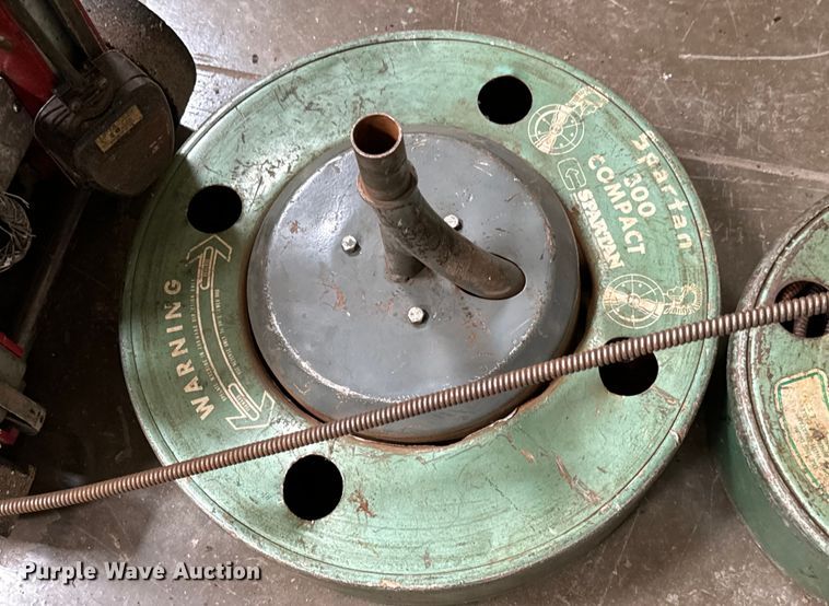 Spartan 300 drain cleaning machine in Wichita, KS Item NH9224 for