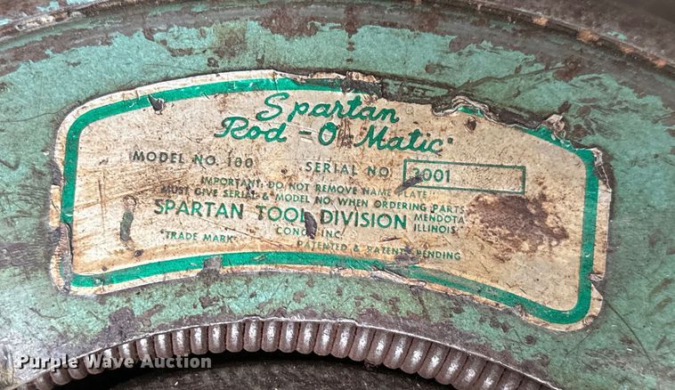 image for item NH9224 Spartan 300 drain cleaning machine