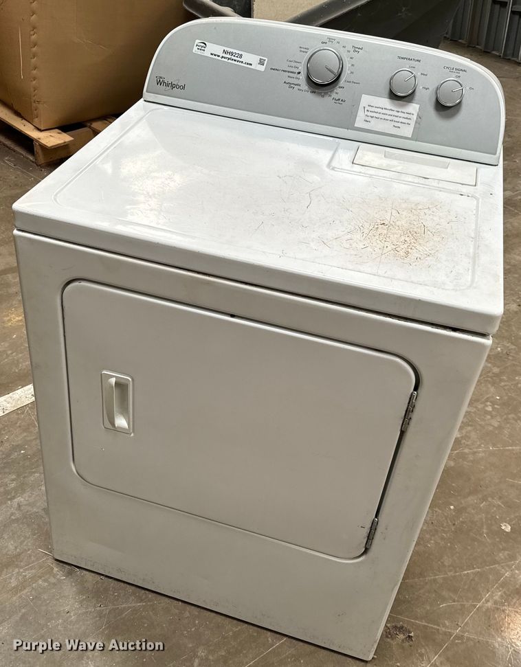 image for item NH9228 Whirlpool WED4815EWO dryer