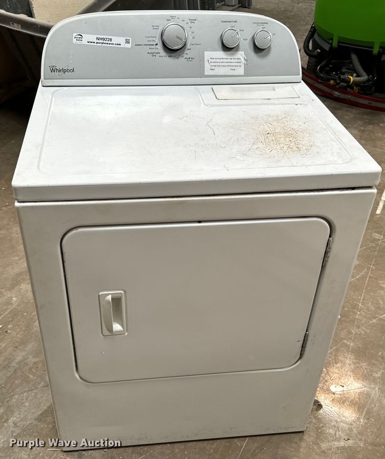image for item NH9228 Whirlpool WED4815EWO dryer