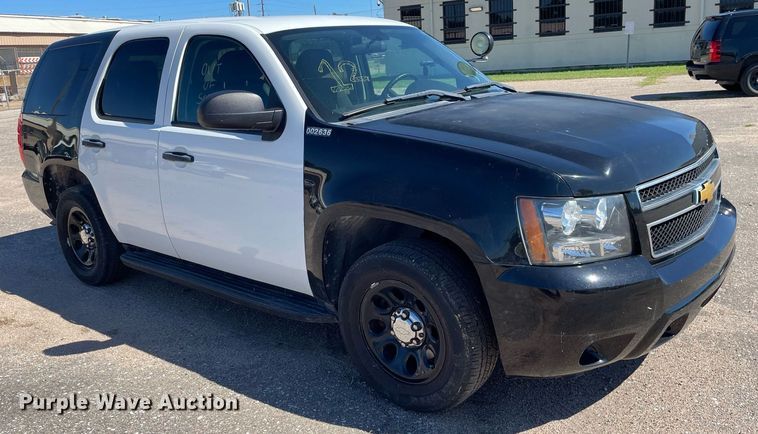 image for item NH9404 2013 Chevrolet Tahoe Police SUV