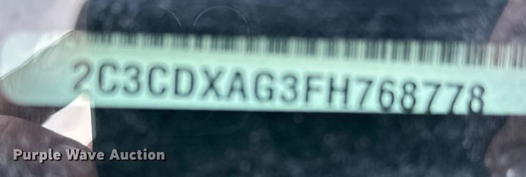 image for item NV9100 2015 Dodge Charger Police 