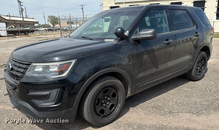 image for item NV9104 2018 Ford  Explorer Police Interceptor  SUV
