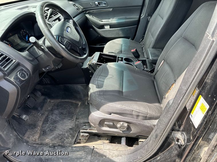 image for item NV9104 2018 Ford  Explorer Police Interceptor  SUV