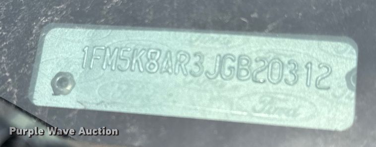 image for item NV9104 2018 Ford  Explorer Police Interceptor  SUV