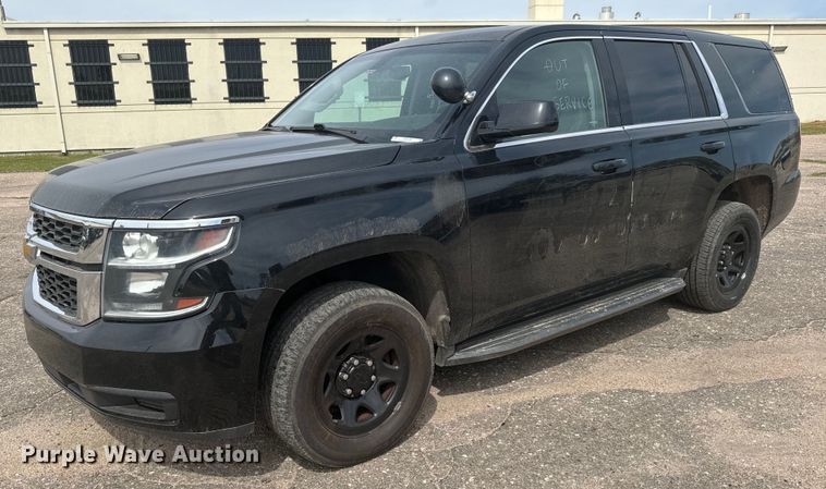 image for item NV9105 2018 Chevrolet  Tahoe Police SUV