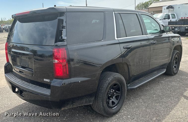 image for item NV9105 2018 Chevrolet  Tahoe Police SUV