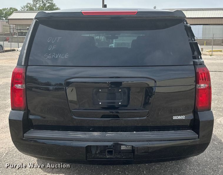 image for item NV9105 2018 Chevrolet  Tahoe Police SUV