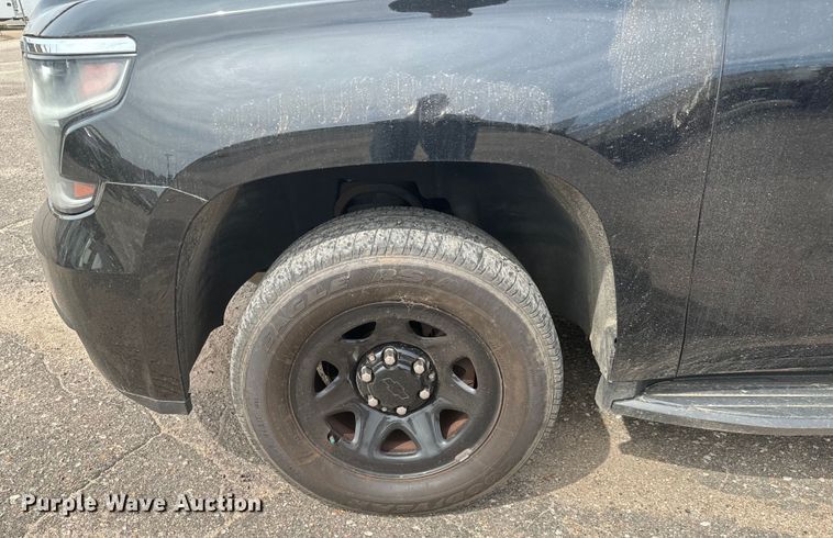 image for item NV9105 2018 Chevrolet  Tahoe Police SUV