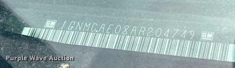 image for item NV9108 2010 Chevrolet  Tahoe SUV