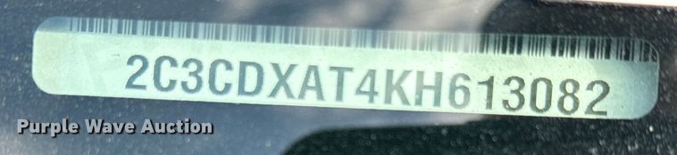 image for item NV9112 2019 Dodge Charger Police 