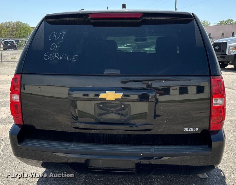 image for item NV9113 2013 Chevrolet Tahoe Police SUV