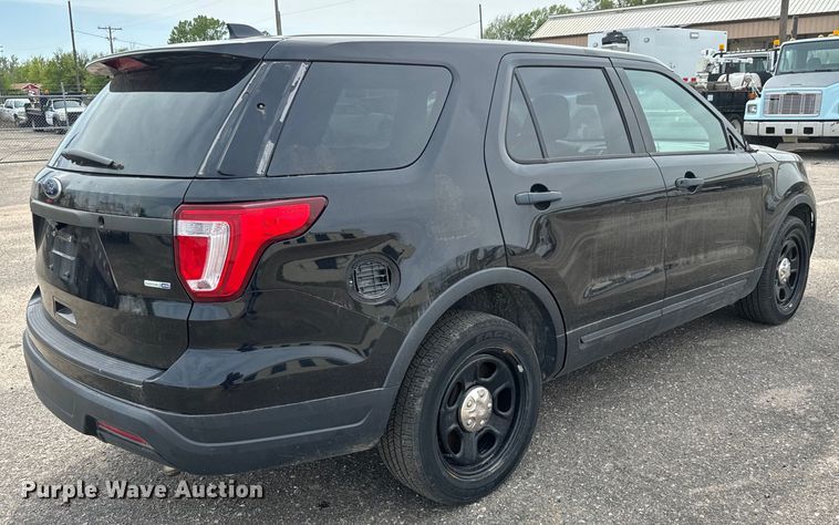 image for item NV9114 2018 Ford  Explorer Police Interceptor  SUV