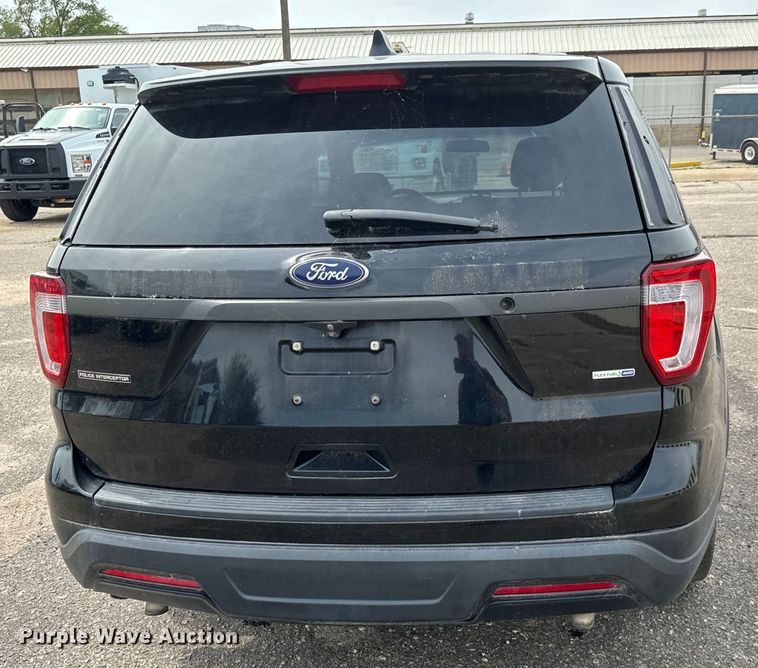 image for item NV9114 2018 Ford  Explorer Police Interceptor  SUV