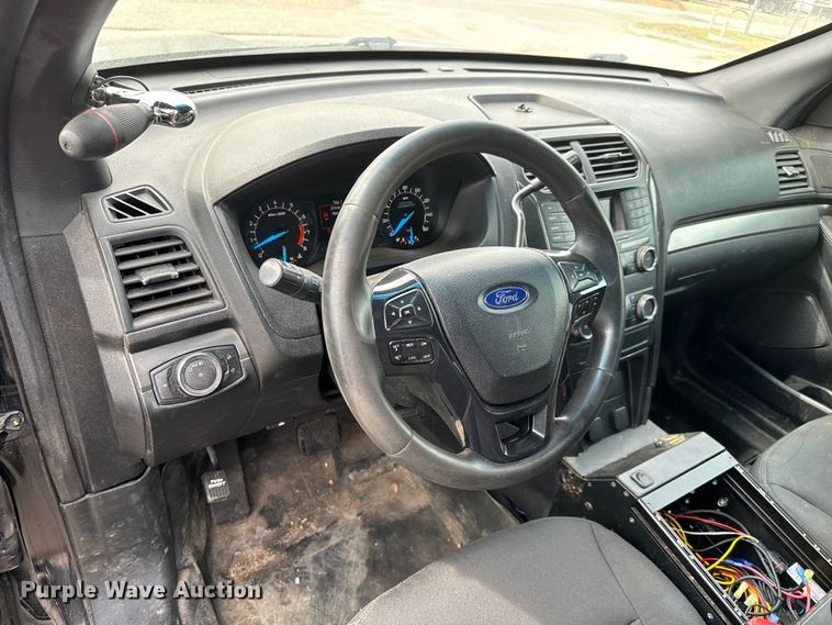 image for item NV9114 2018 Ford  Explorer Police Interceptor  SUV