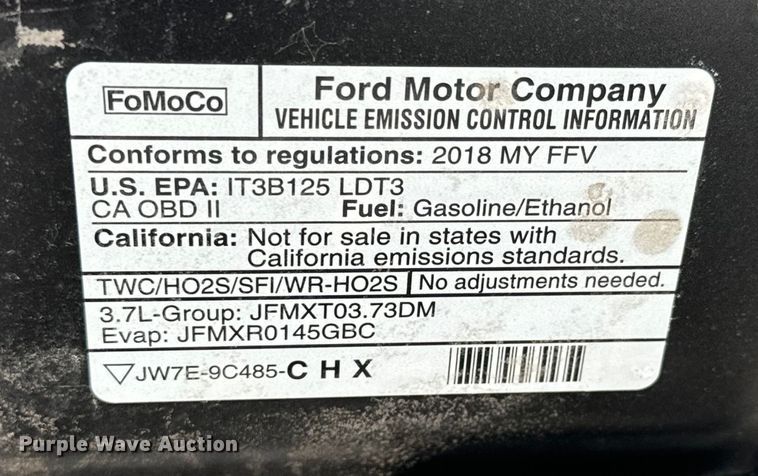 image for item NV9114 2018 Ford  Explorer Police Interceptor  SUV