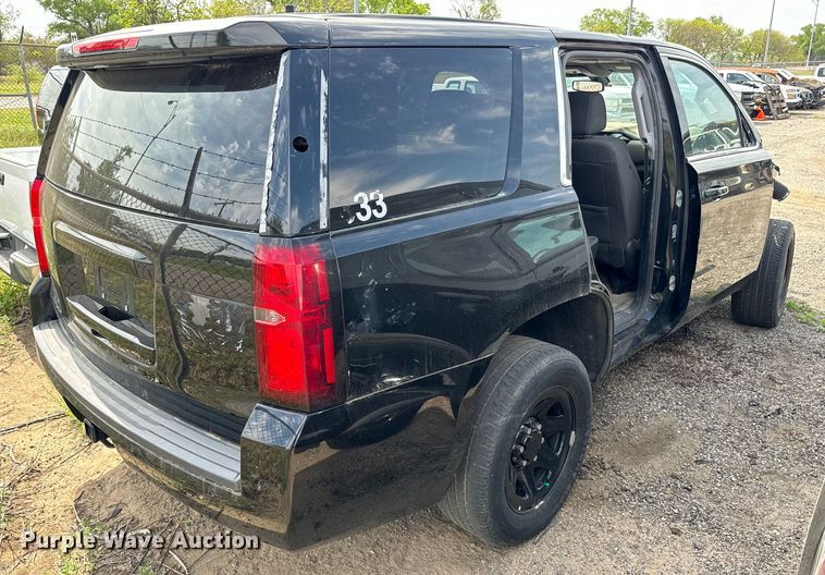 image for item NV9115 2017 Chevrolet  Tahoe Police SUV