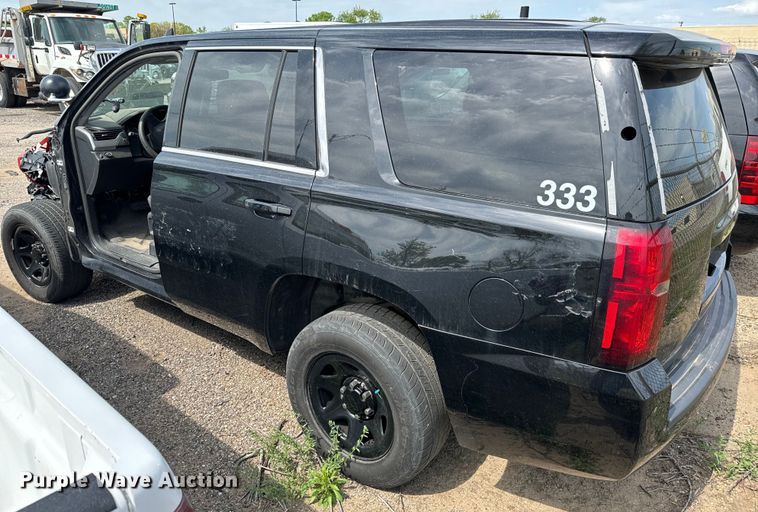 image for item NV9115 2017 Chevrolet  Tahoe Police SUV