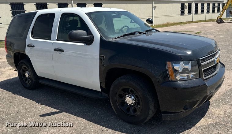 image for item NV9117 2013 Chevrolet  Tahoe Police SUV