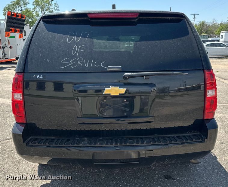image for item NV9117 2013 Chevrolet  Tahoe Police SUV