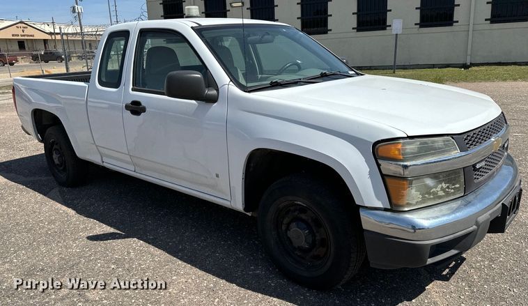 image for item NV9121 2008 Chevrolet Colorado Ext. Cab pickup truck